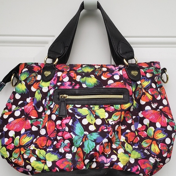 Betsey Johnson Handbags - Betsey Johnson butterflies purse